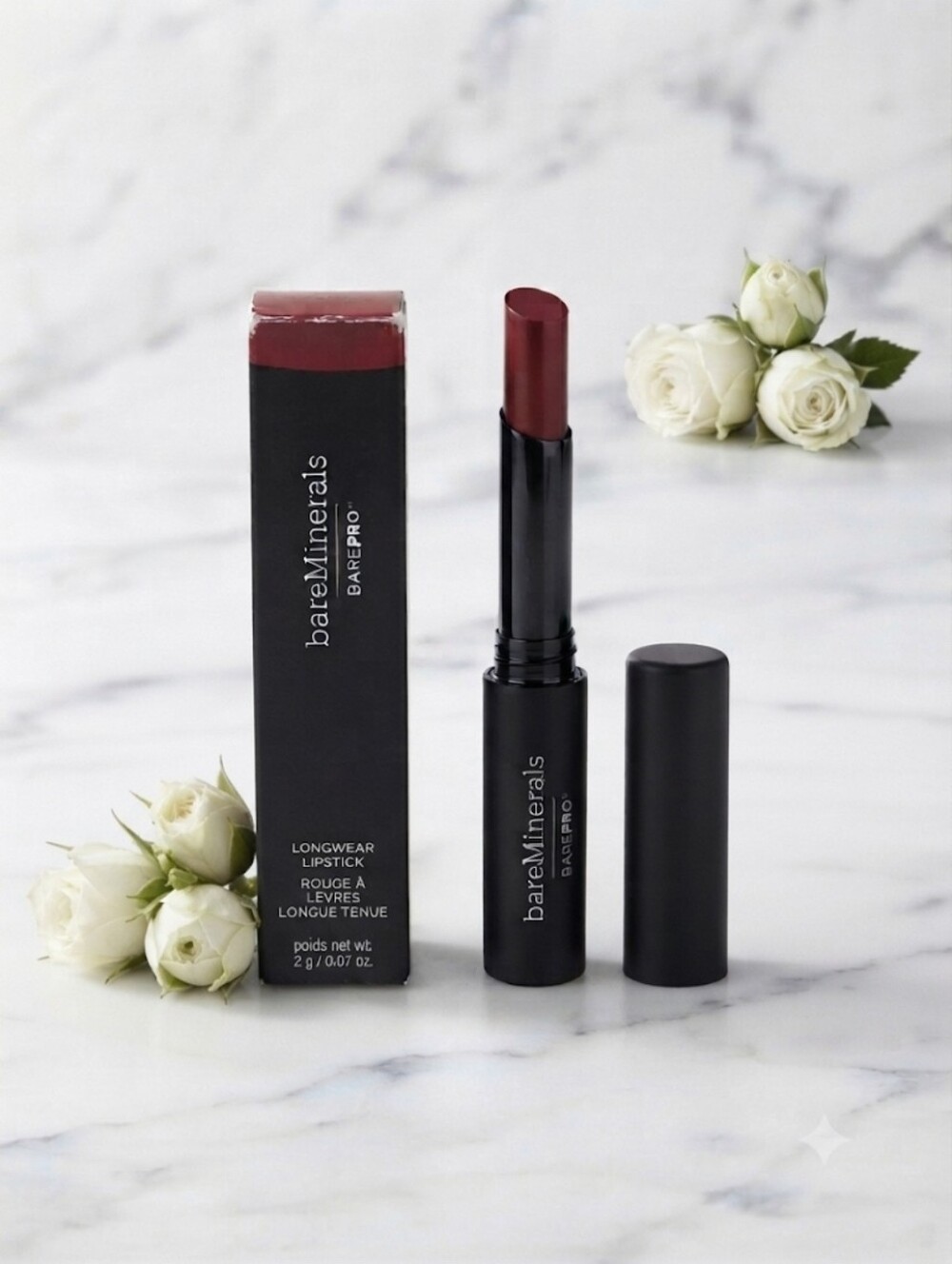 BareMinerals BarePro Longwear Lipstick – Raspberry ☆ RARE ☆ - Picture 3 of 3